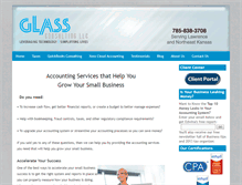 Tablet Screenshot of glassconsultingllc.com